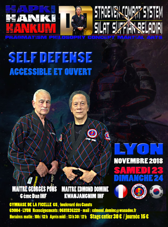 Stage Self défense HAPKIDO